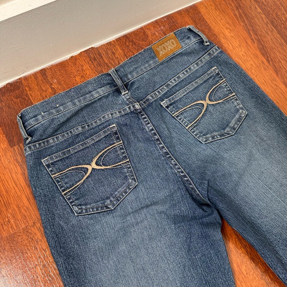 XOXO vintage Y2K low rise flare blue jeans - Picture 11 of 11